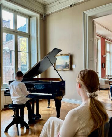 Konzert im B.C. Koekkoek-Haus - Foto: HD Ein Erlebnis sind die Konzerte im stilvollen Ambiente des B.C. Koekkoek-Hauses oder in der klaren Architektur des Kurhauses.