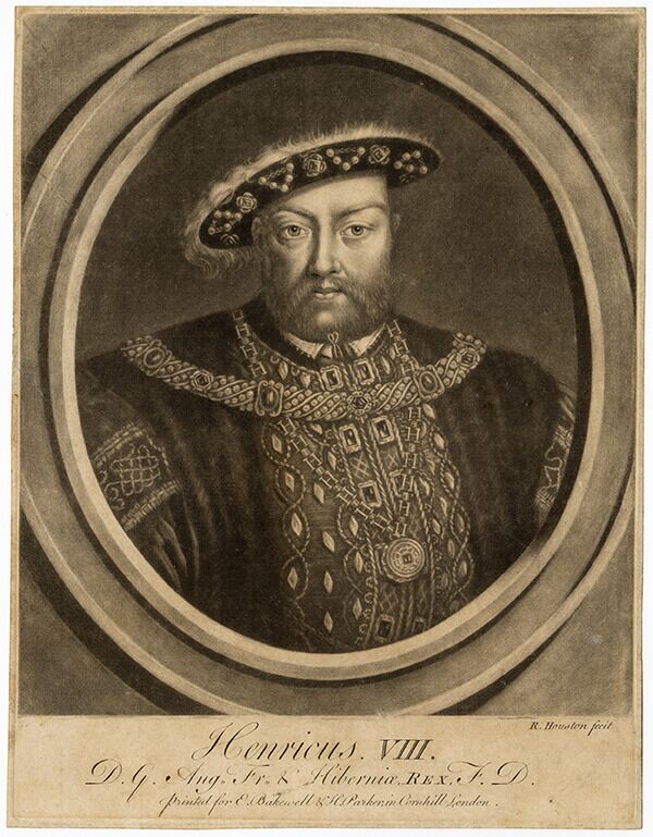 nach Hans Holbein d.J.: Heinrich VIII, um 1750-1775; MKK, erworben 2024 durch den Freundeskreis Klever Museen
