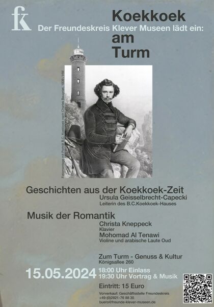 Plakat "Koekkoek am Turm", HW