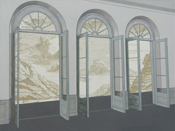 Arno Synaeve - Die Zurückgezogenheit des Blickes II. (Den Rhyn by Bonn), 2022 / MKK Inv.Nr.2023-V-I Dauerleihgabe des Freundeskreises Museum Kurhaus und Koekkoek-Haus Kleve e.V.